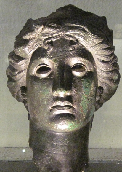 Bronze head