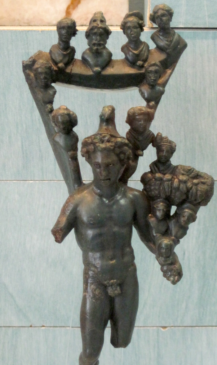 Bronze de Mercure Panthéus