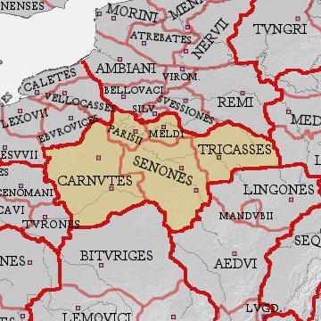 Lyonnaise-Sénonaise (carte)
