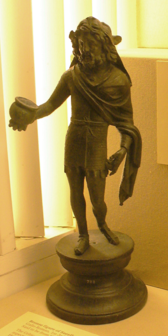 Bronze statue of Sucellus